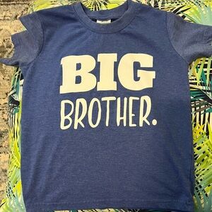 Big brother boys size 4T short sleeve t-shirt
